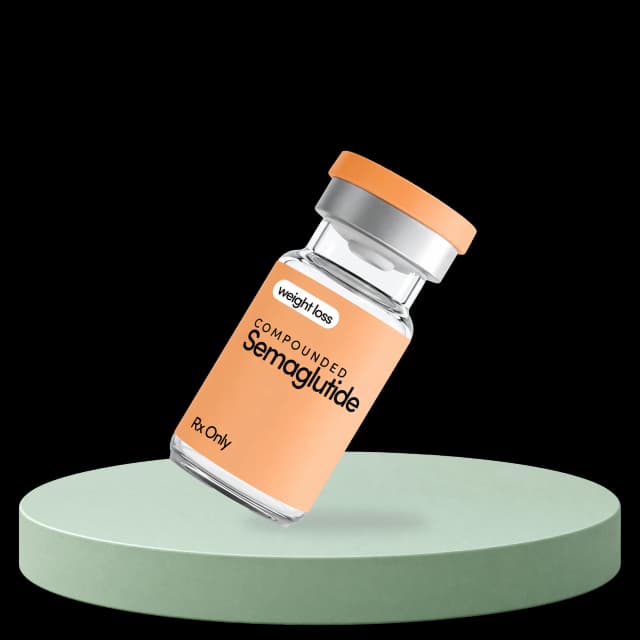 Compounded semaglutide medication for weight management